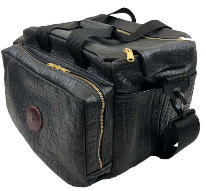 (image for) Black Cape Buffalo Hide Shooting Range Bag